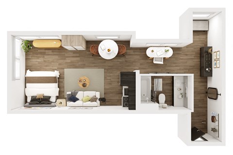 LOOP, Studio, 1 Bath at Marina Square, Bremerton, Washington